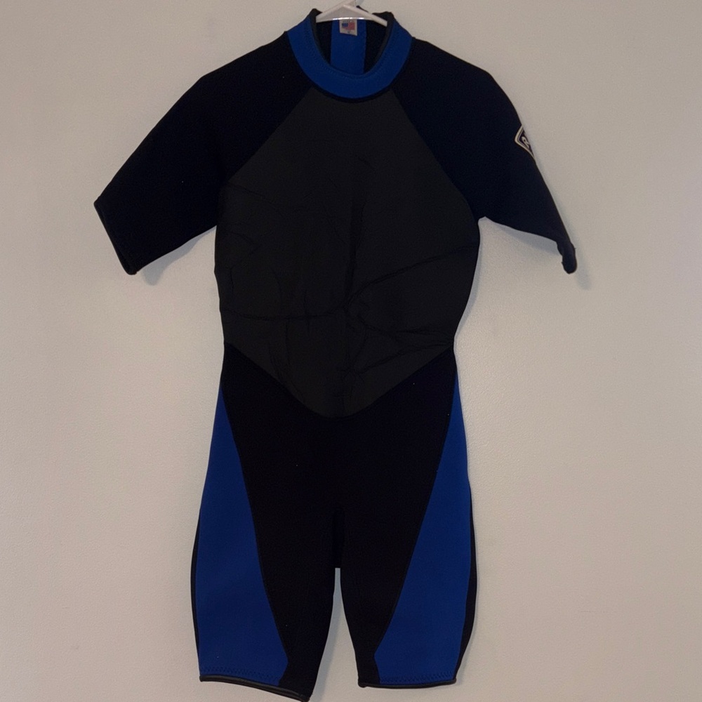 Ron Jon surf shop men’s Black and Blue Rashguard size small